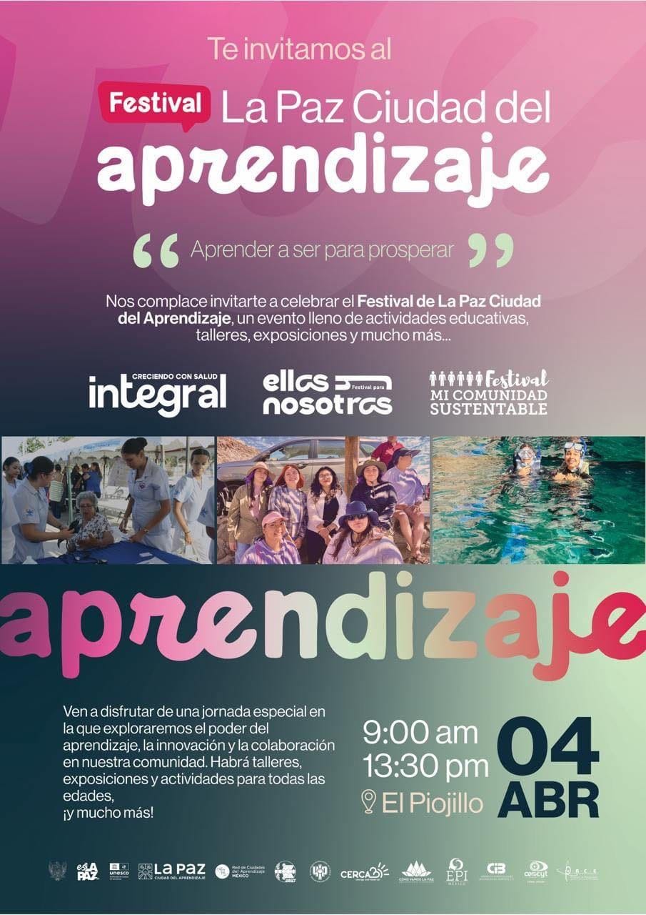Invitan al Festival La Paz ciudad del aprendizaje