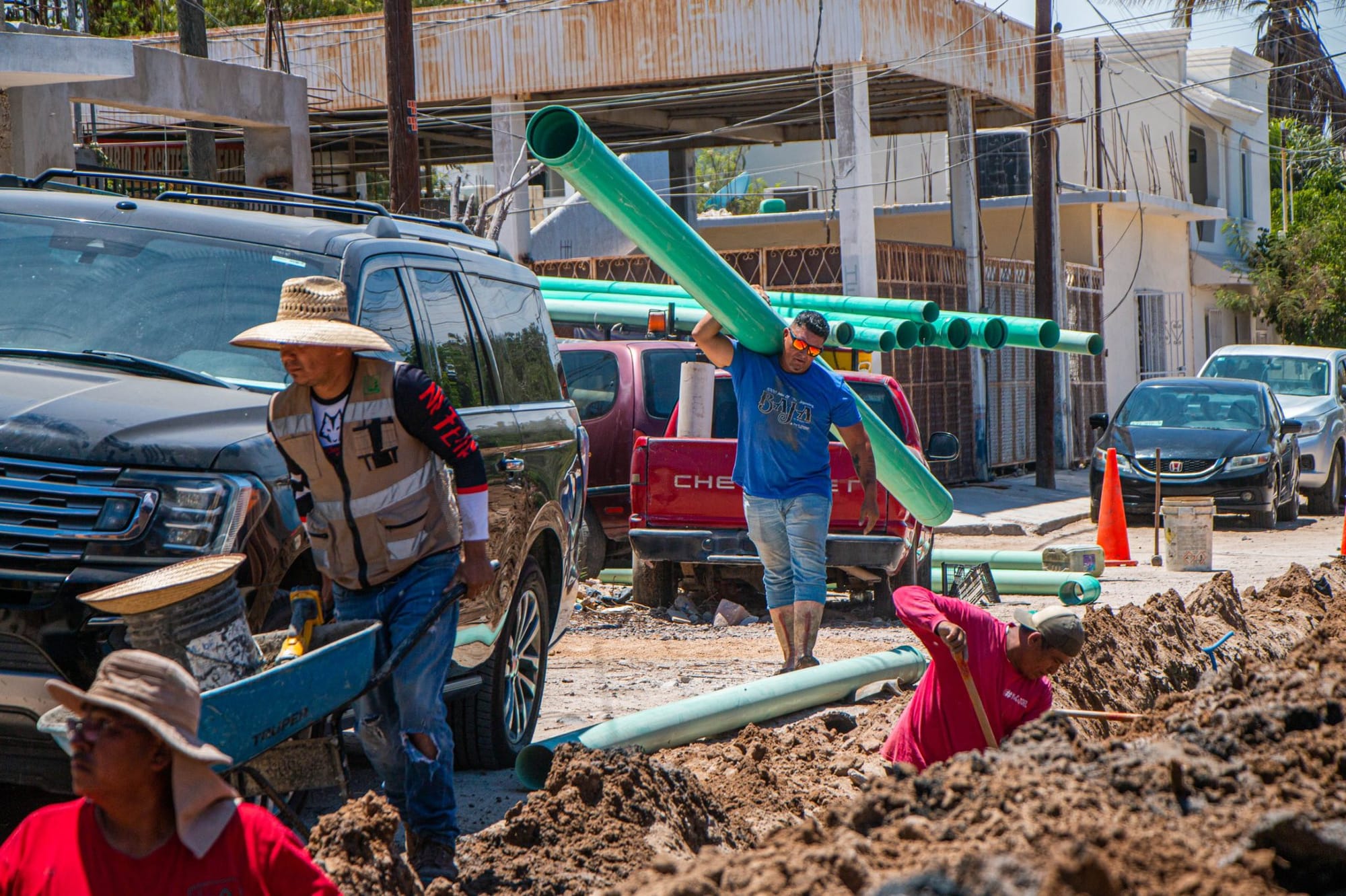 OOMSAPAS La Paz sigue trabajando para mejorar el abasto de agua en la ciudad