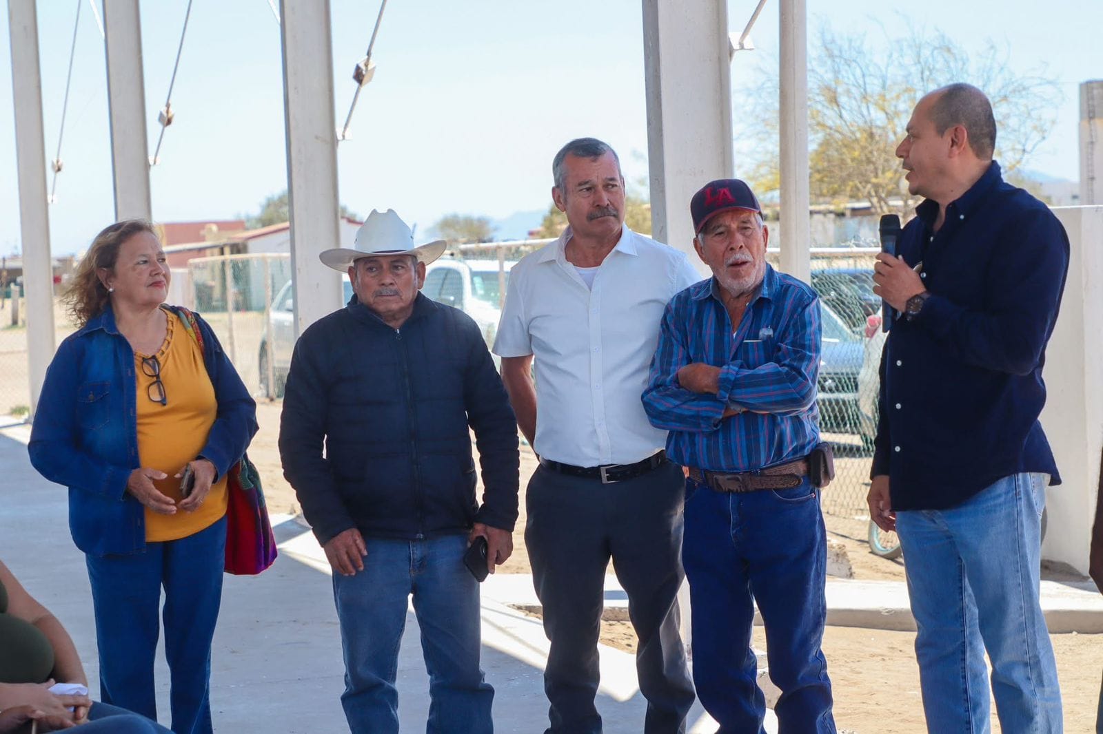 Encabeza Abimael Ibarra, productiva gira de trabajo en Puerto Chale