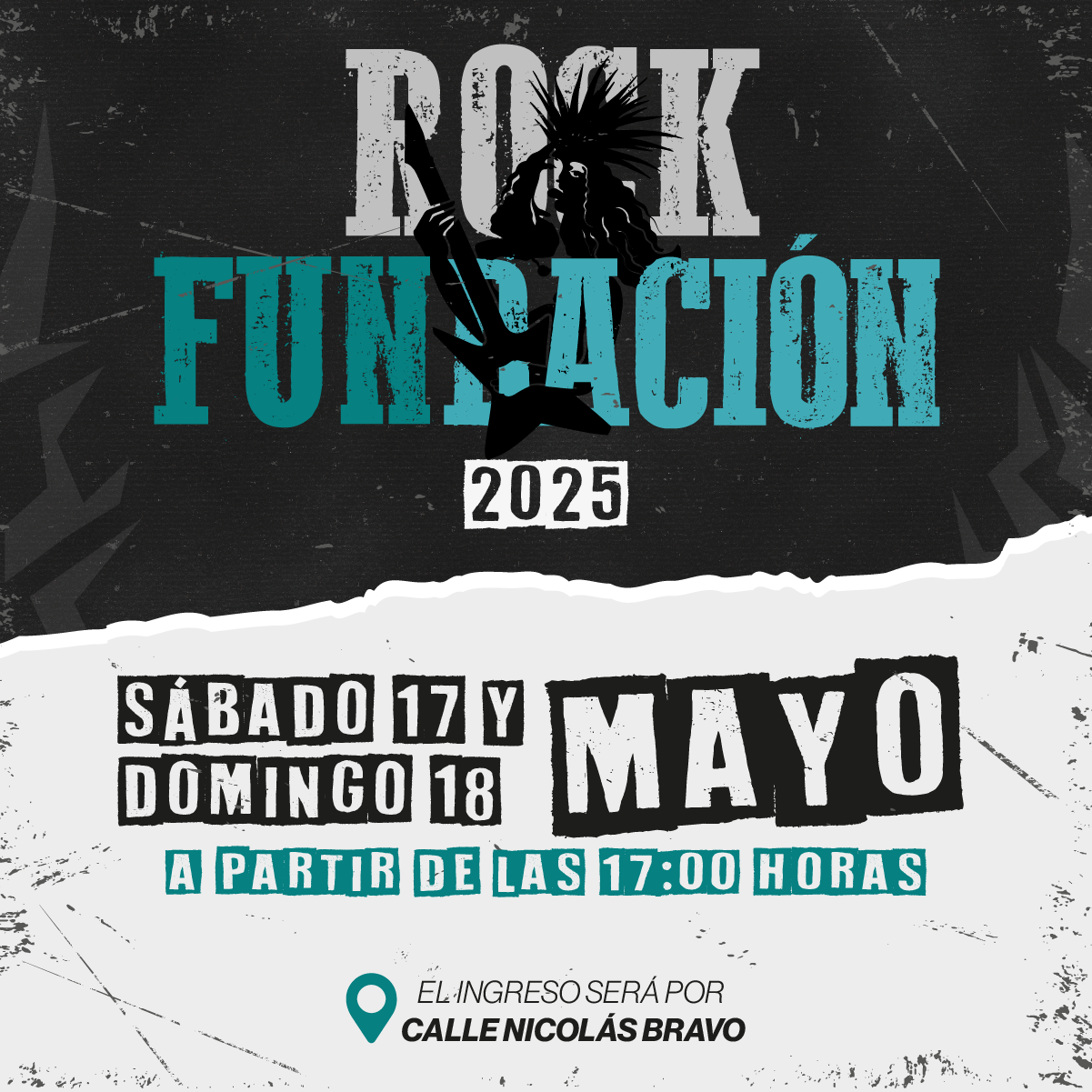 Con medidas de seguridad, realizarán el Festival Rock Fundación 2025