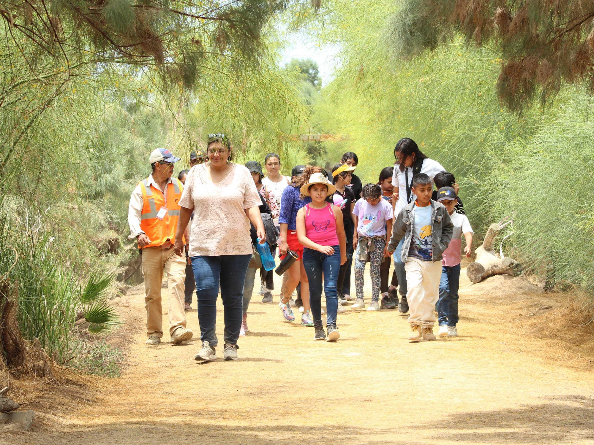 Cerca de 50 estudiantes de Melitón Albáñez visitaron el eco parque y participaron en actividades ambientales