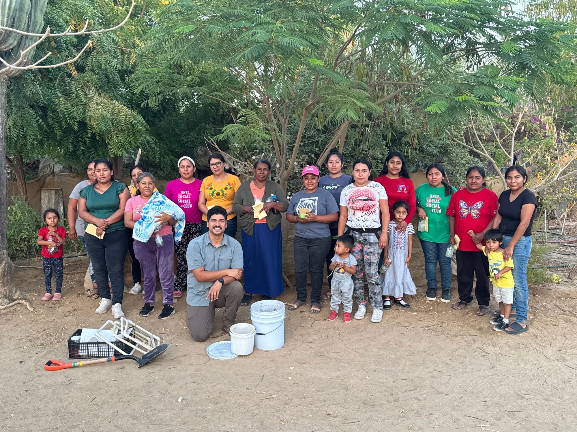 Gobierno Municipal de La Paz promueve la creación de huertos de traspatio