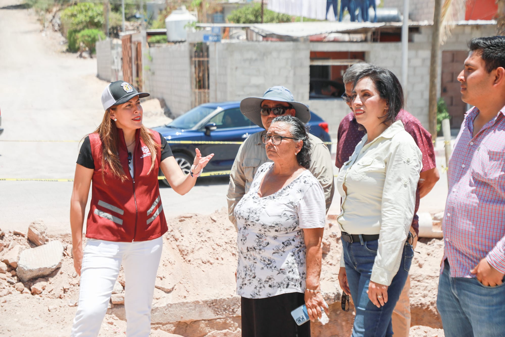 Avanza obra que mejorará presión y suministro de agua potable en colonia Vista Hermosa