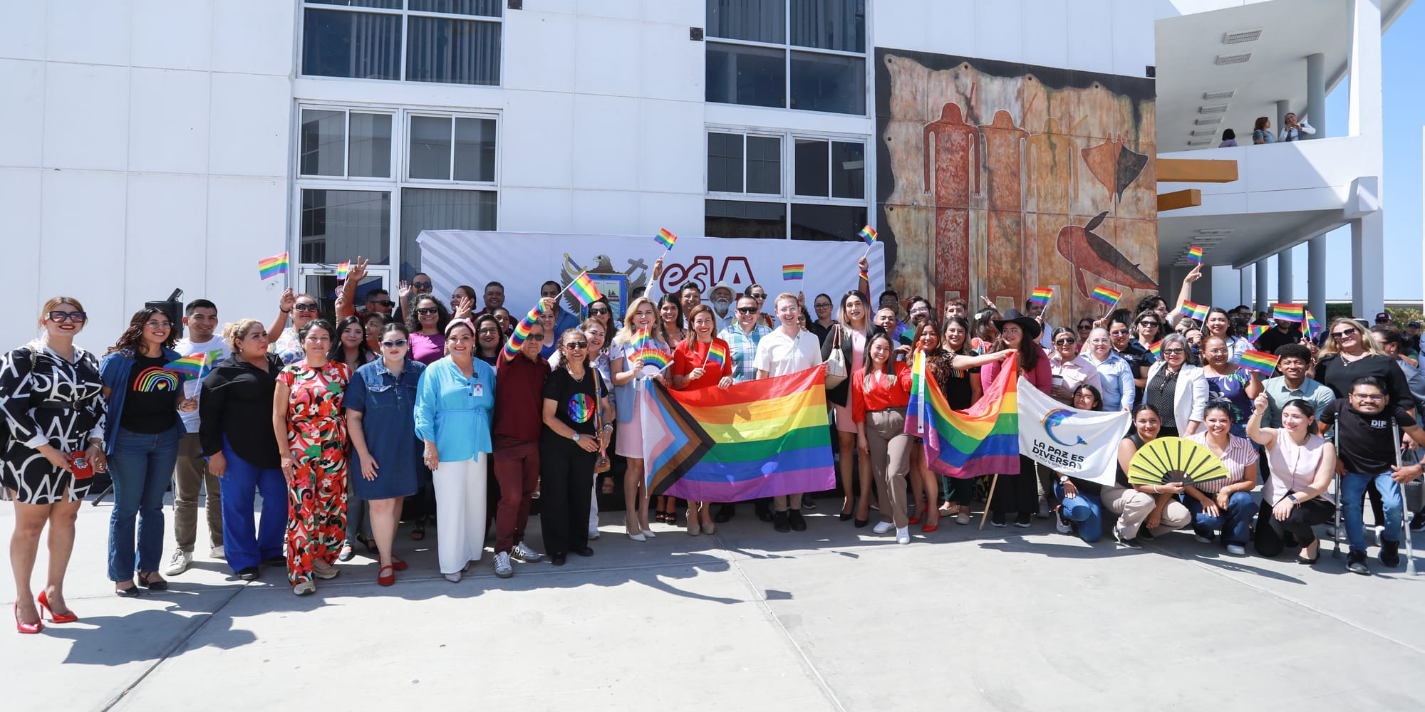 Ayuntamiento de La Paz reafirma su compromiso con la inclusión y respeto a la diversidad