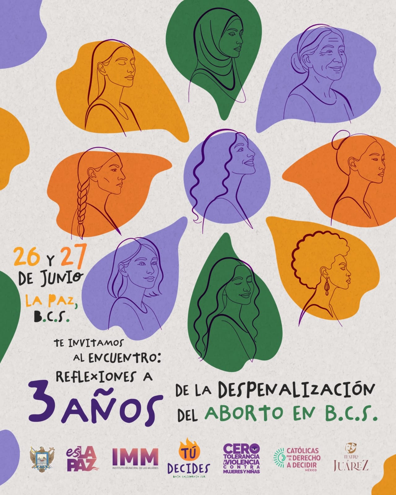 Realizará IMM La Paz, conversatorio y taller sobre despenalización del aborto en BCS