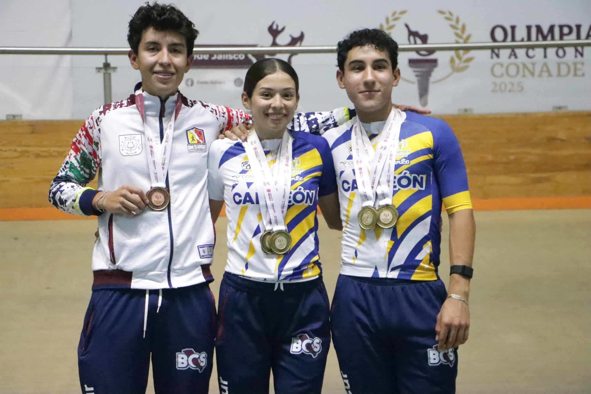 Conquistan ciclistas de La Paz 24 medallas durante la Olimpiada Nacional 2025