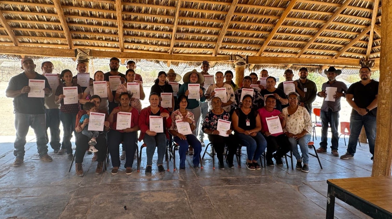 Clausuran curso Organización Empresarial “Cómo vender”, en San Pedro de la Presa