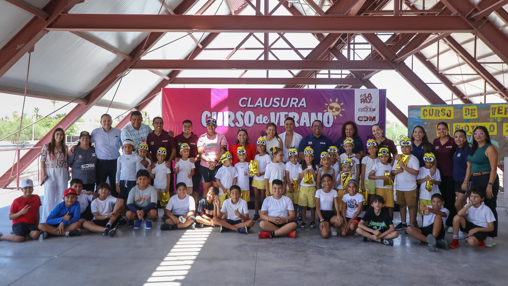Clausura Milena Quiroga el primer Curso de Verano en el CDM “El Piojillo”