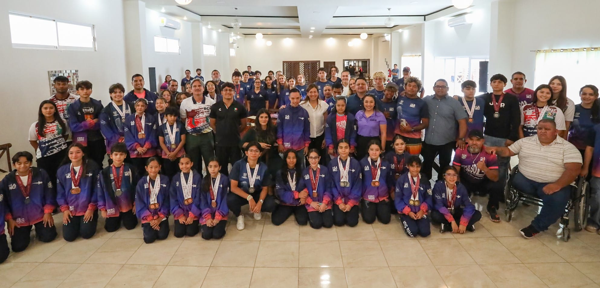 Reconoce Milena Quiroga esfuerzo de deportistas y entrenadores