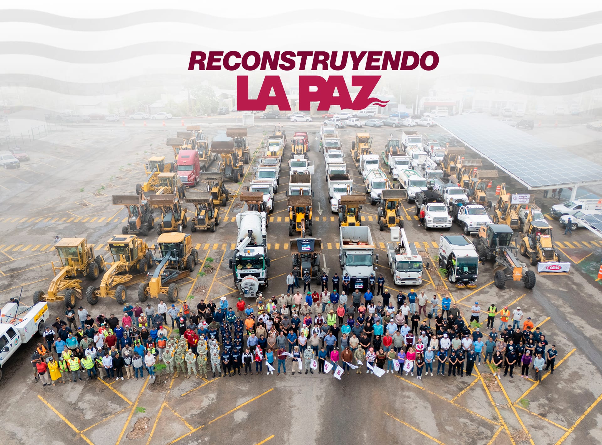 Arranca programa de limpieza y bacheo “Reconstruyendo La Paz”
