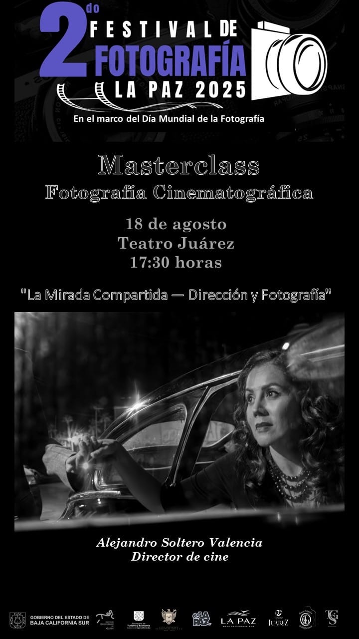 Invitan a taller de fotografía cinematográfica en el Teatro Juárez