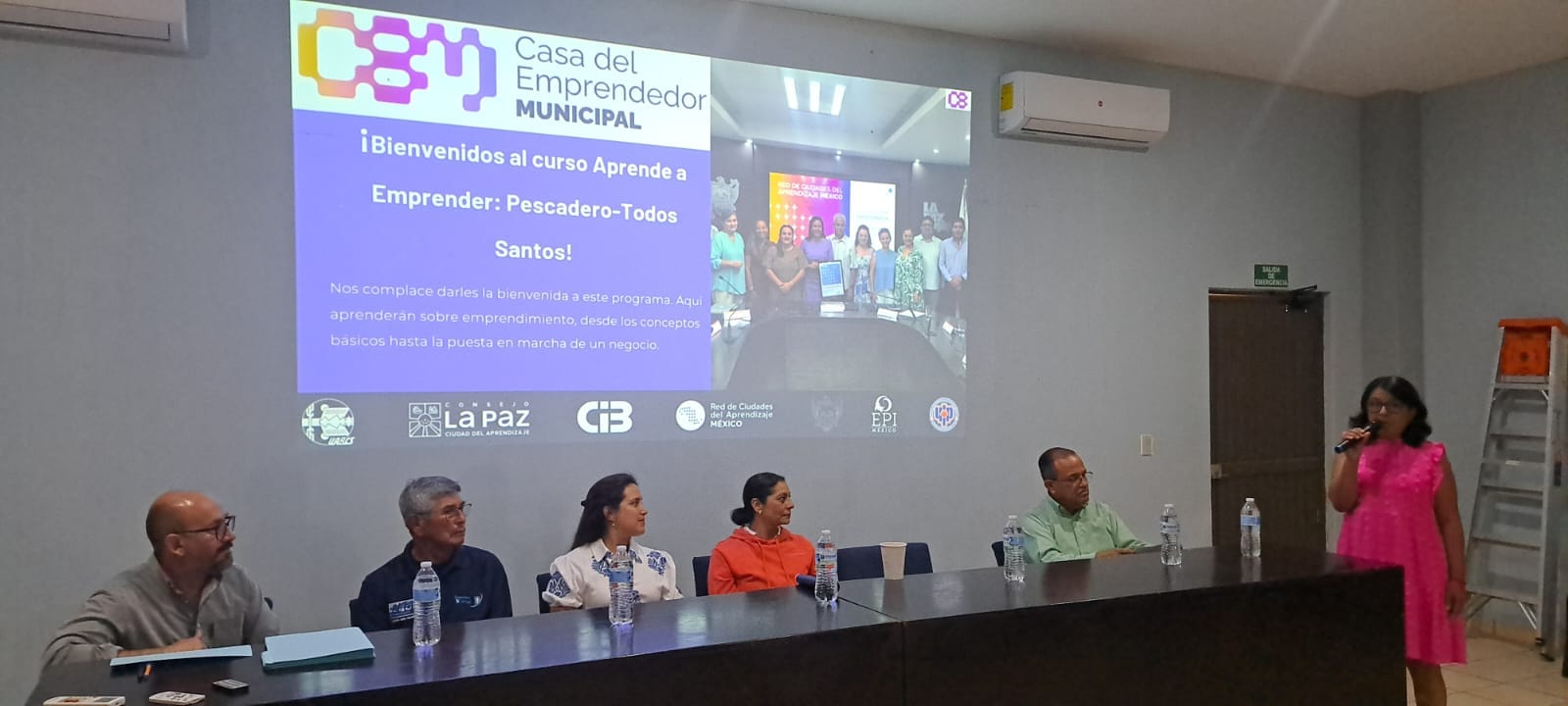 Clausura Ayuntamiento de La Paz curso Formación de Líderes Emprendedores en El Pescadero