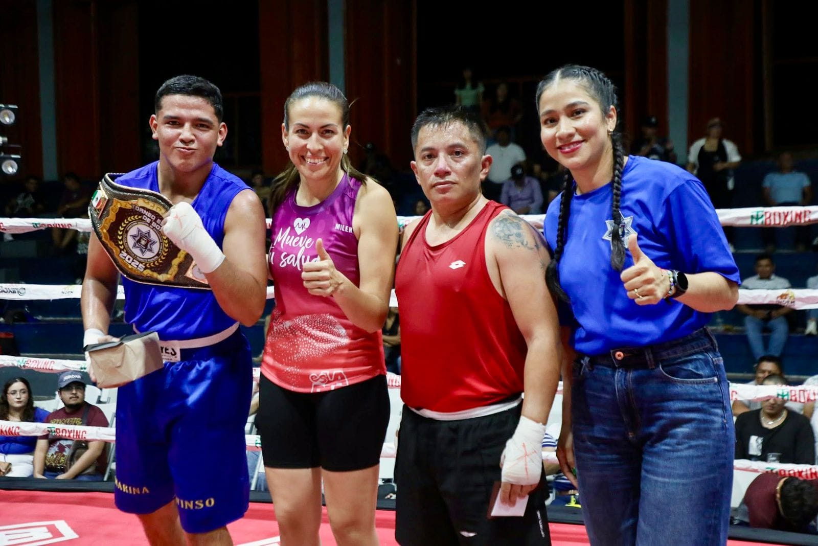 Se realiza con éxito el Torneo Estatal de Box 2025, entre corporaciones de los tres órdenes de gobierno