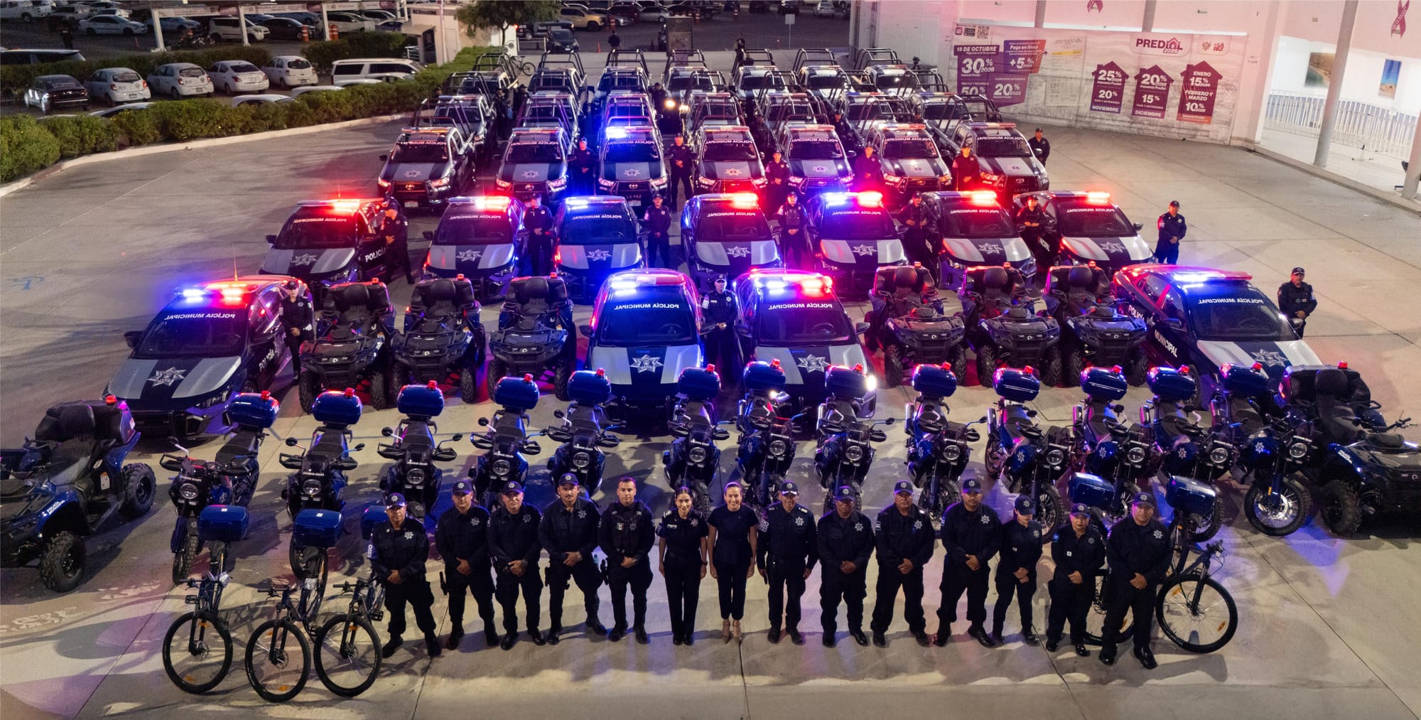 En La Paz construimos la seguridad atendiendo las causas, con más equipamiento y capacitación: Milena Quiroga