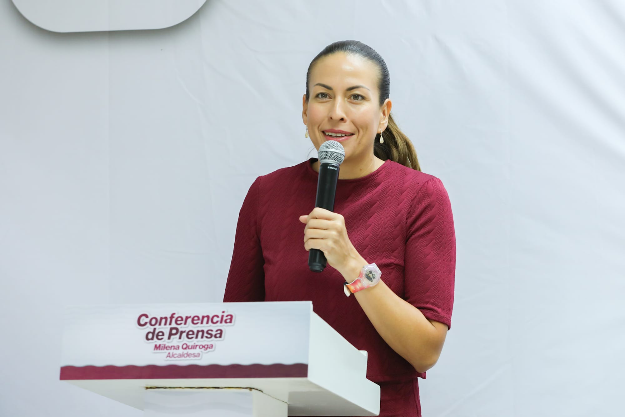 Anuncia Milena Quiroga, saldo blanco en el operativo Buen Fin