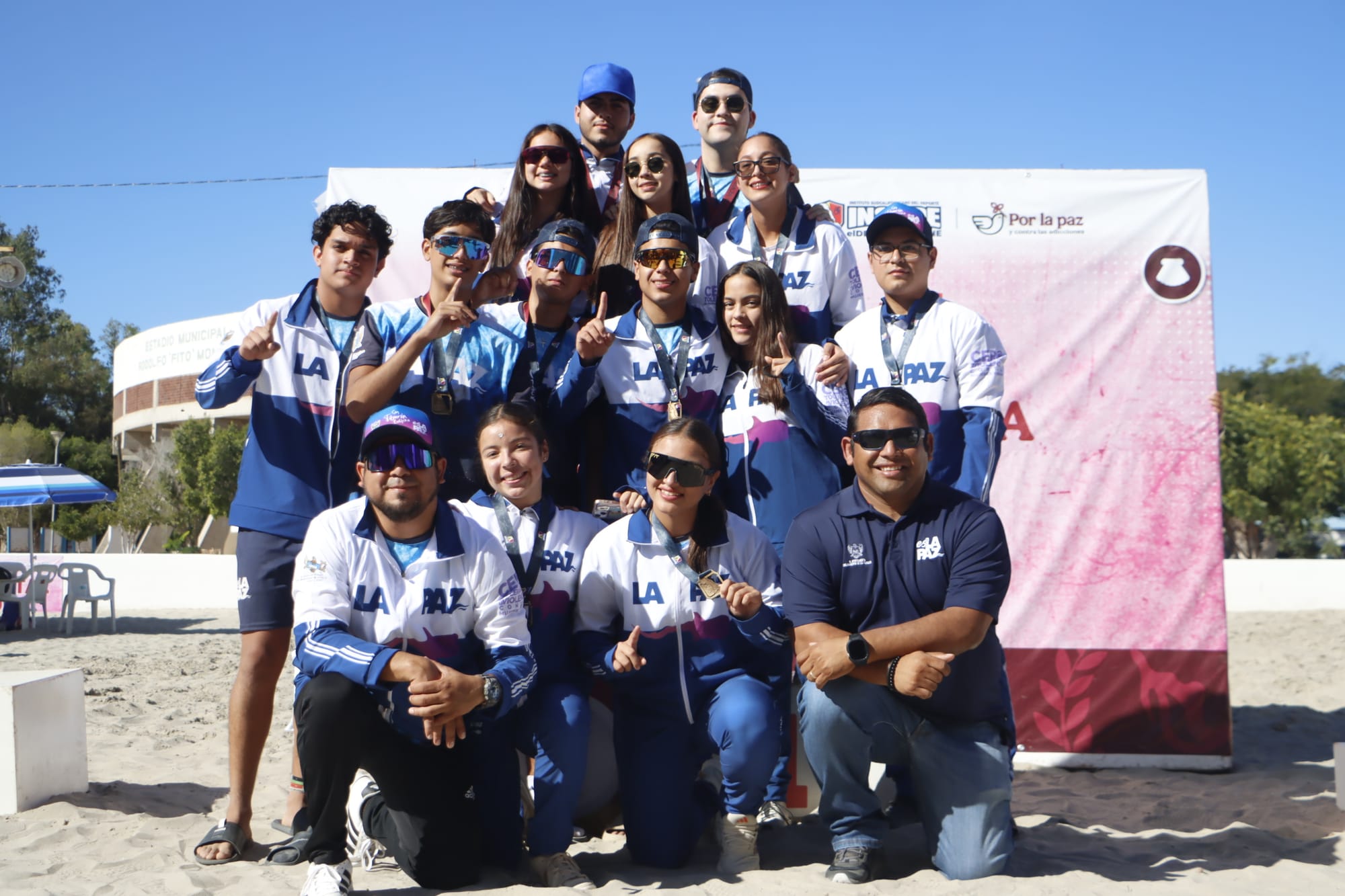 Domina voleibol de playa de La Paz Olimpiada Estatal 2026