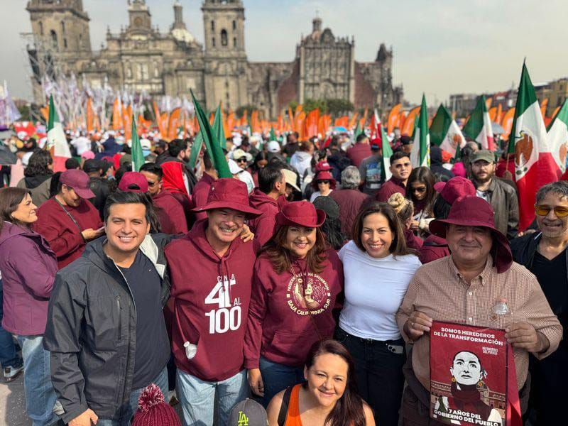 Seguiremos trabajando con Claudia Sheinbaum para que cada acción sea de bienestar para la gente: Milena Quiroga