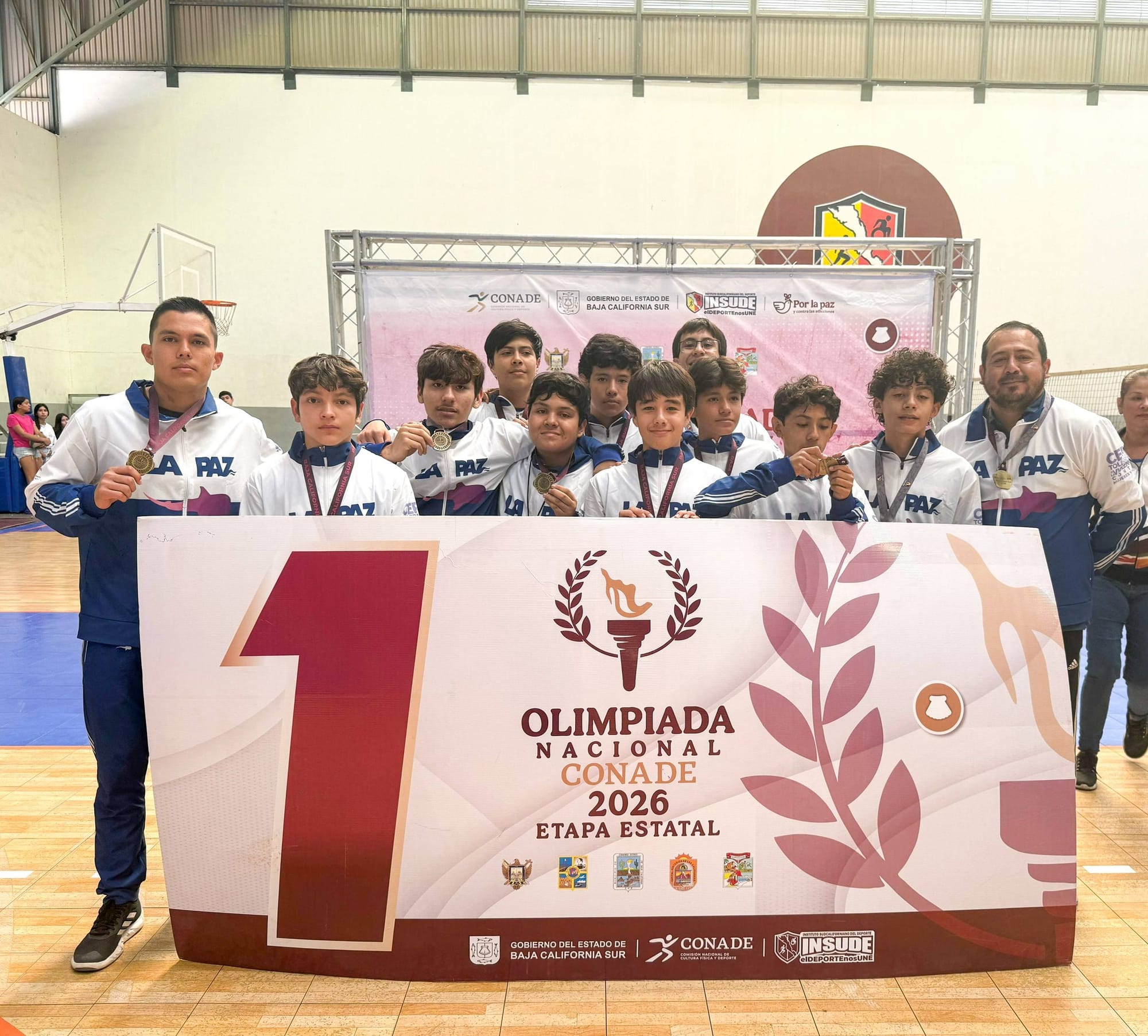 Conquista La Paz 44 medallas en surfing, taekwondo, tenis y voleibol