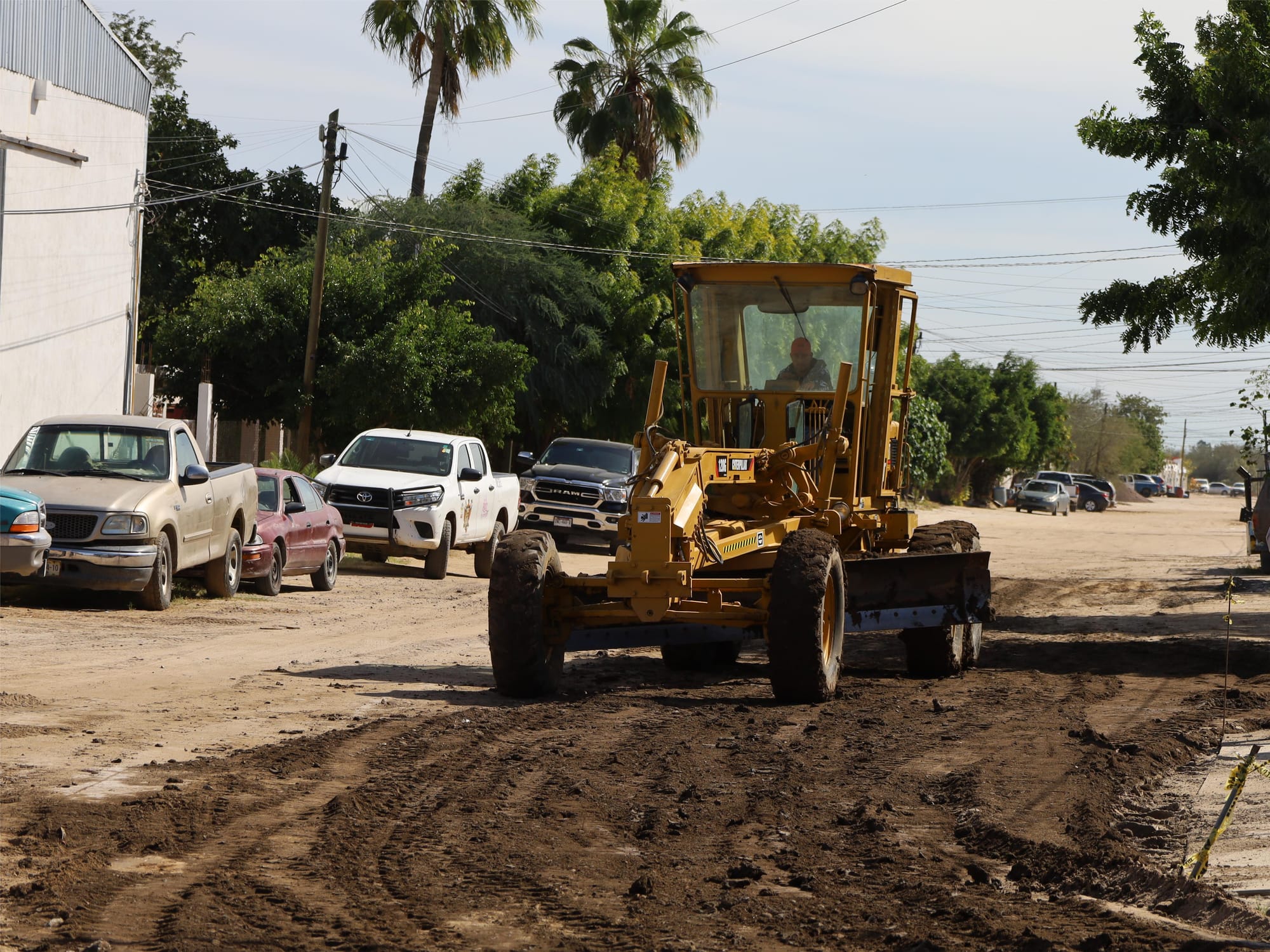 Atiende Ayuntamiento de La Paz vialidades afectadas en Chametla