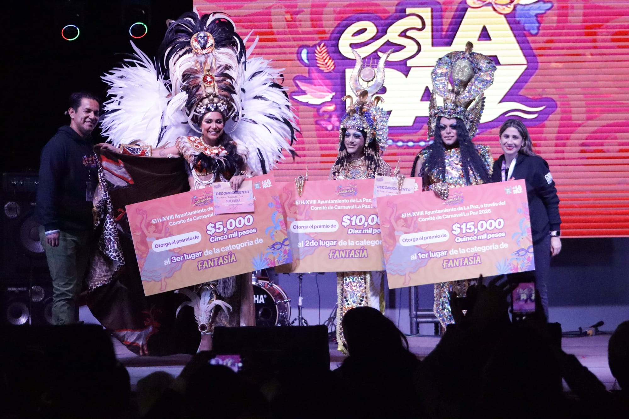Realizan concurso de Facha y Fantasía del Carnaval La Paz 2026