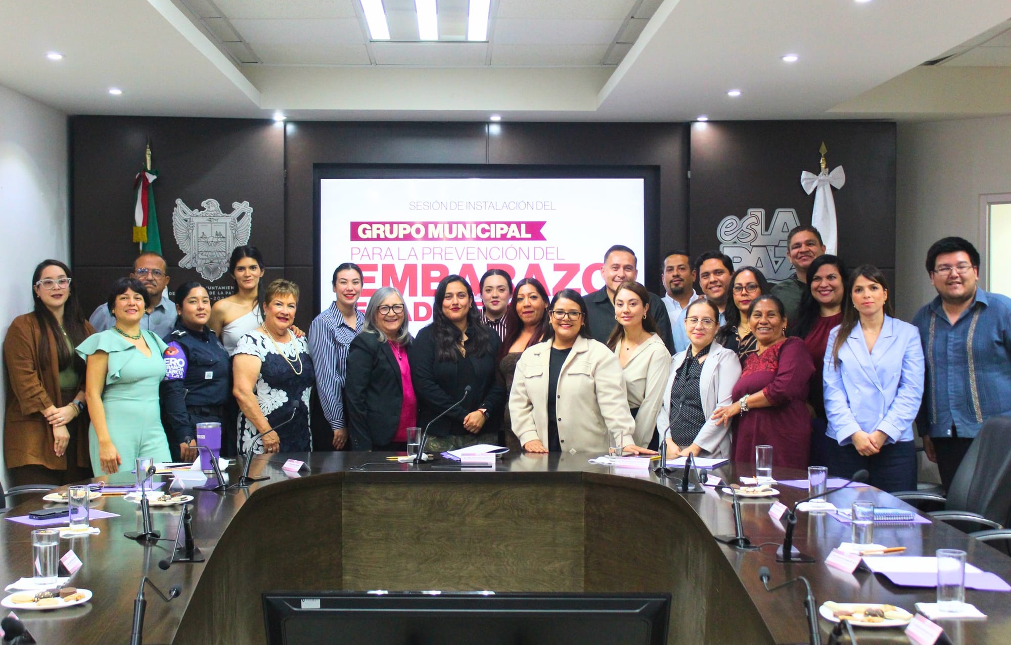 Instalan el Grupo Municipal para la Prevención del Embarazo en Adolescentes (GMUPEA) en La Paz