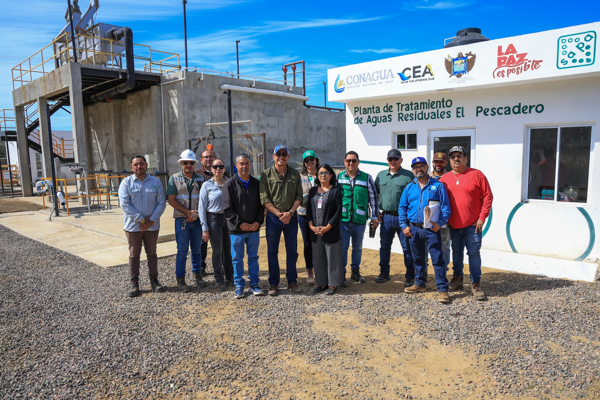 Fortalece OOMSAPAS La Paz abasto y tratamiento de agua potable en El Pescadero