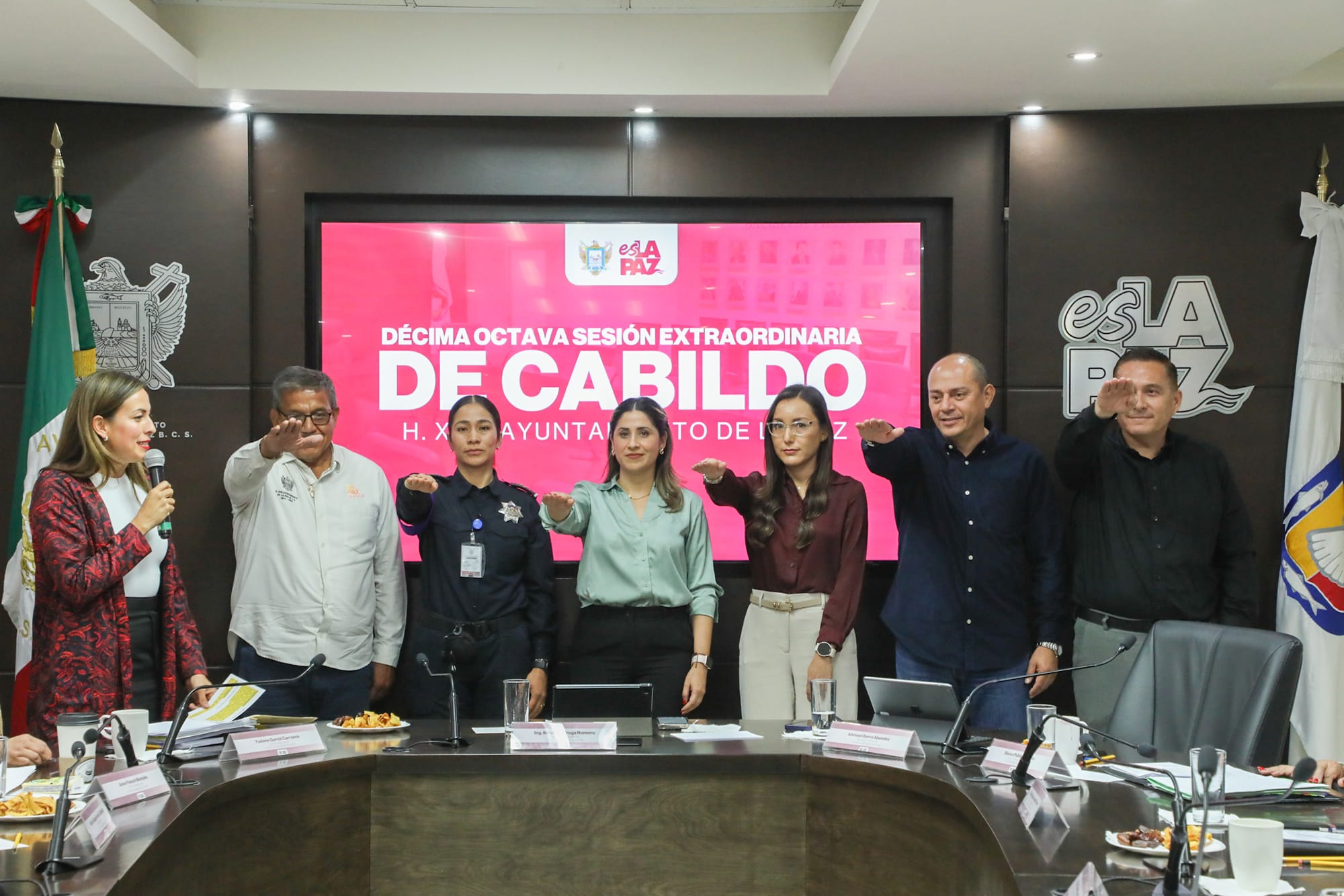Aprueba Cabildo de La Paz cambios en diversas direcciones municipales