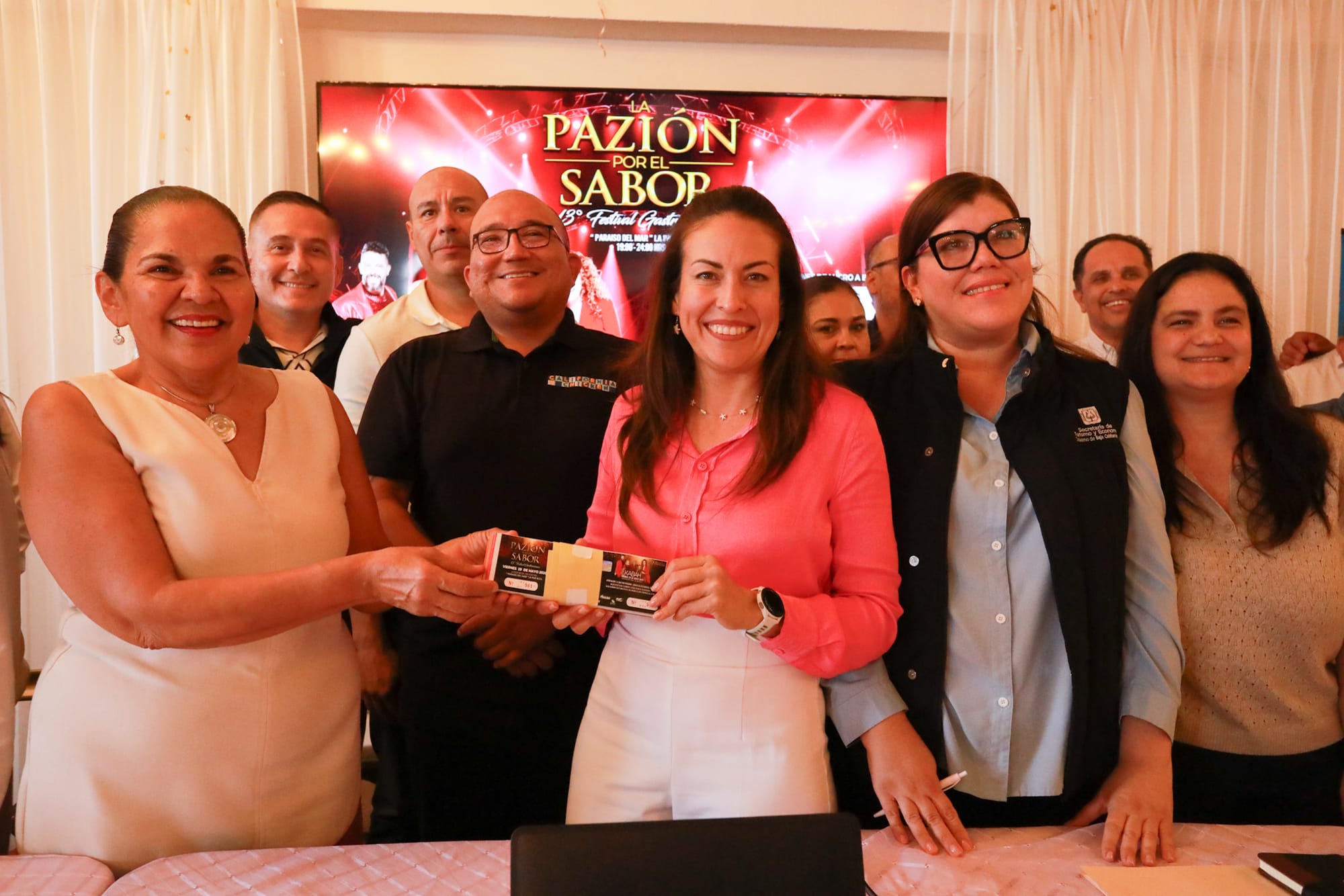 Respalda Milena Quiroga el festival gastronómico la Pazión por el Sabor