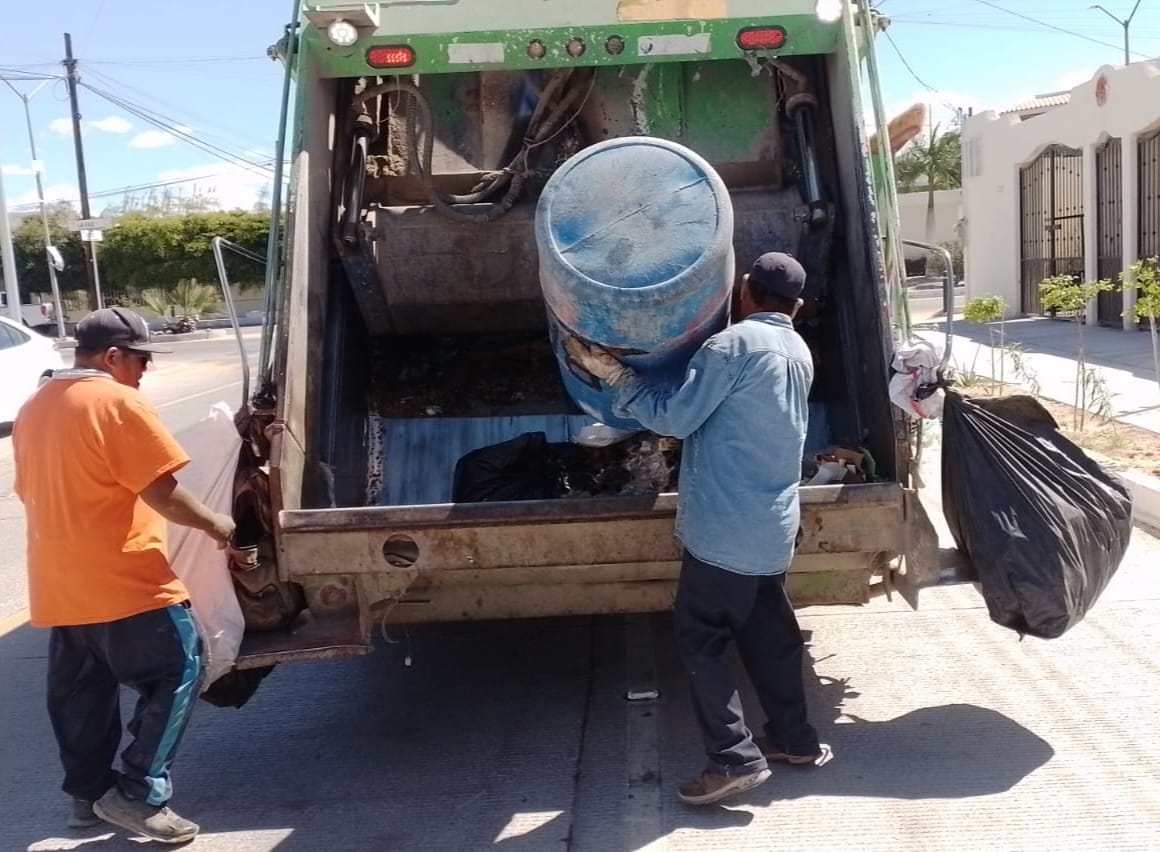 Del 2 al 8 de marzo se recolectaron más de 2,300 toneladas de basura en La Paz