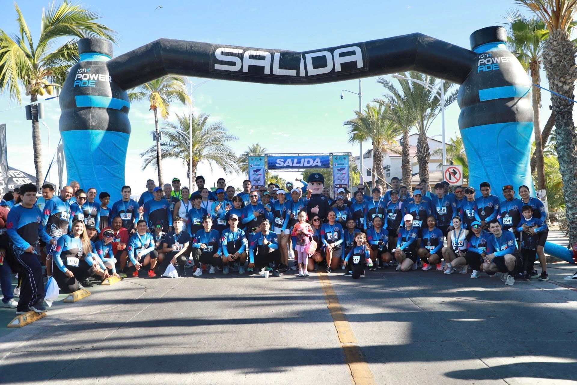 Más de 400 personas se activaron en la 4ta Carrera Atlética de la Policía Municipal 2026