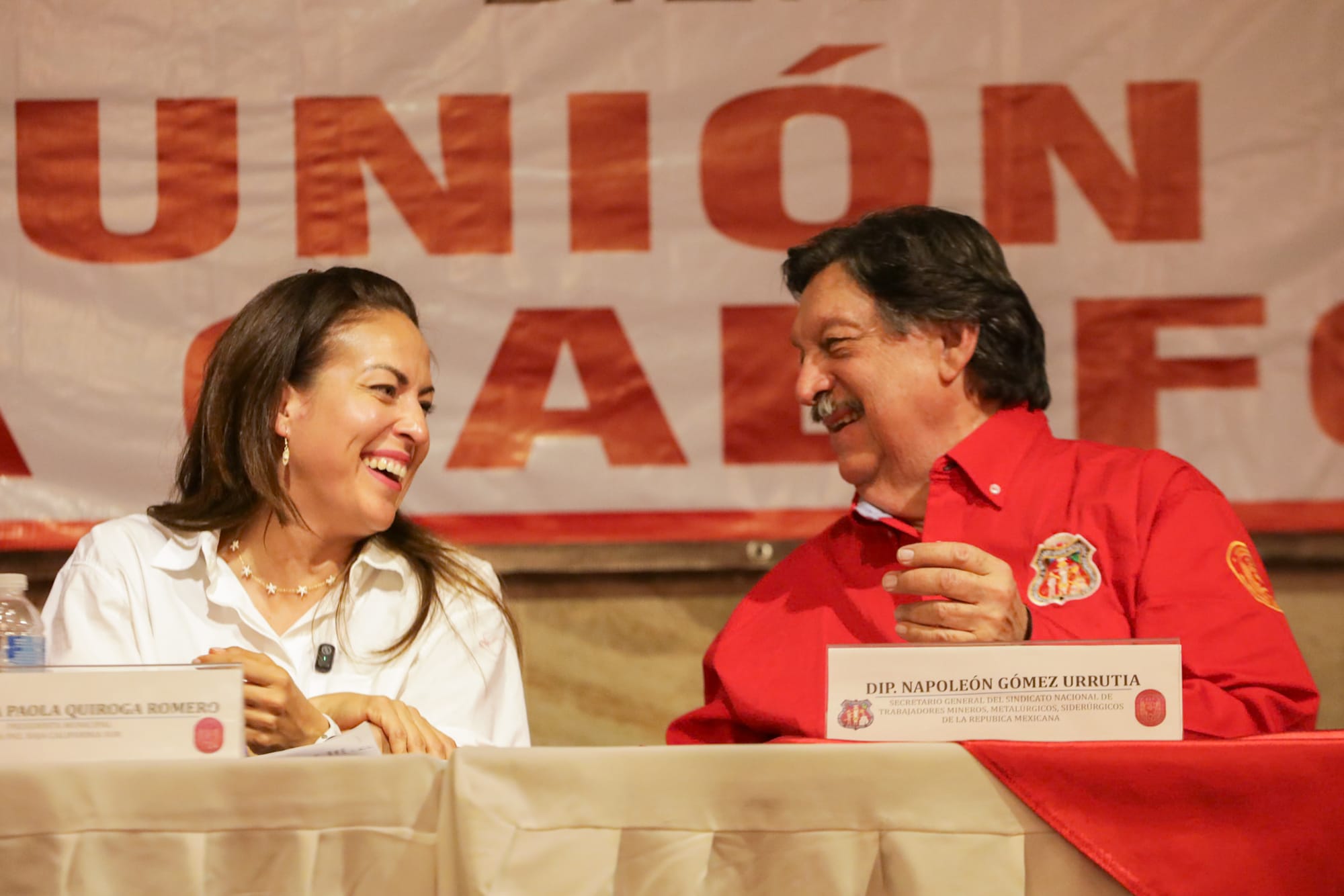 Milena Quiroga reafirma con el Sindicato Minero una agenda basada en principios y derechos laborales
