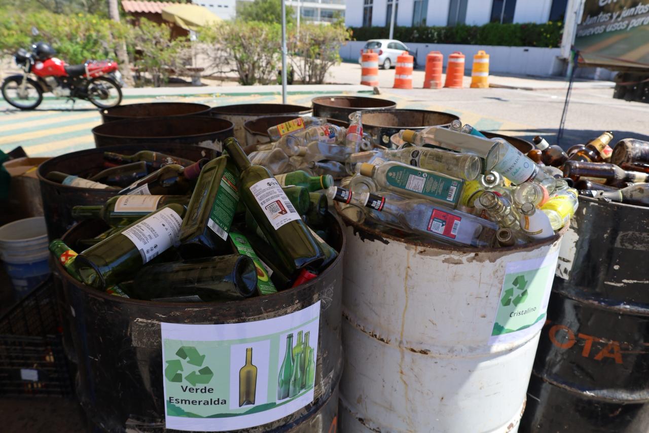 Más de una tonelada de vidrio se recolectó en la Mega Jornada de Acopio “Más que Reciclar”