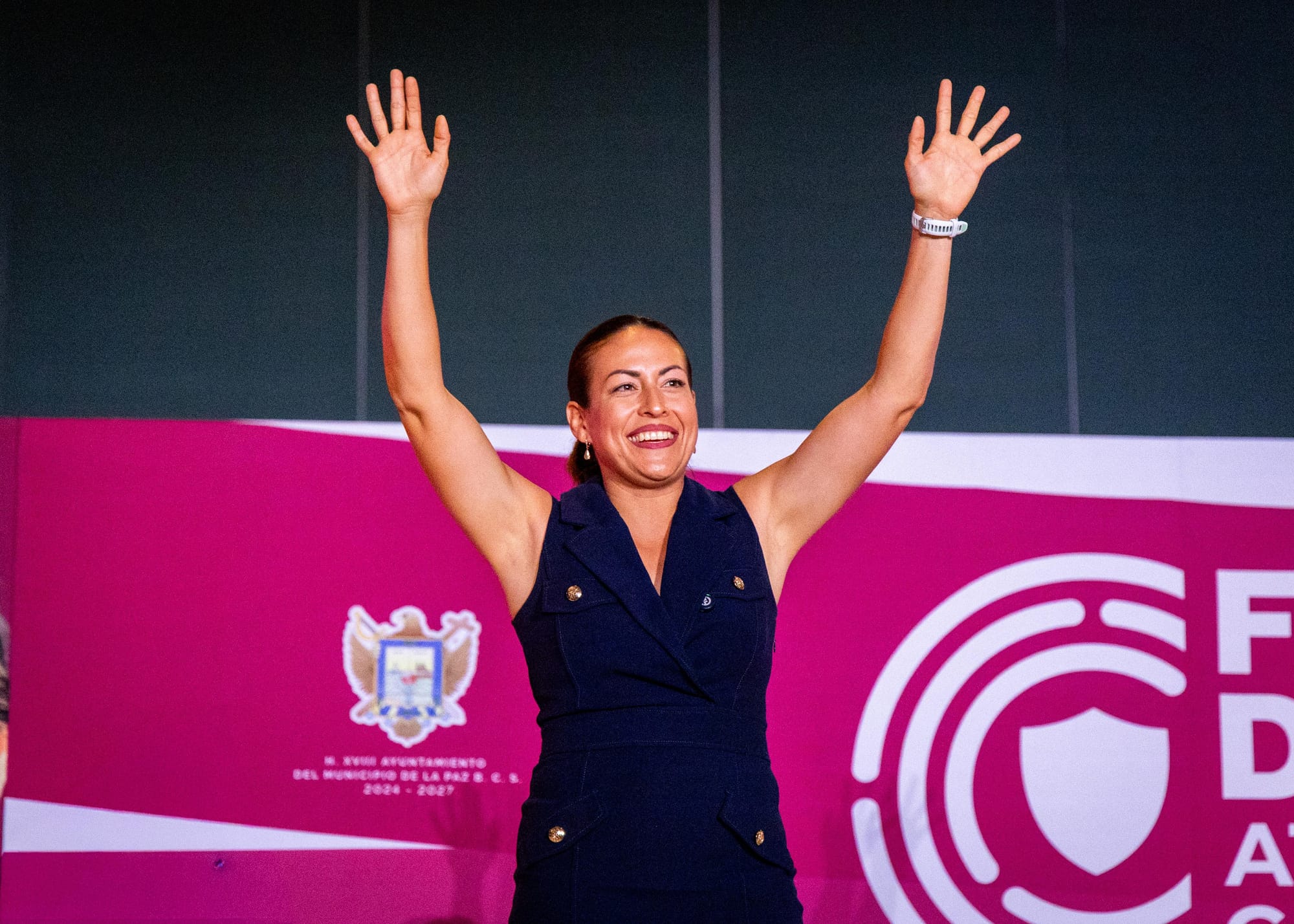 Milena Quiroga destaca resultados en seguridad en La Paz y alinea su estrategia con Claudia Sheinbaum