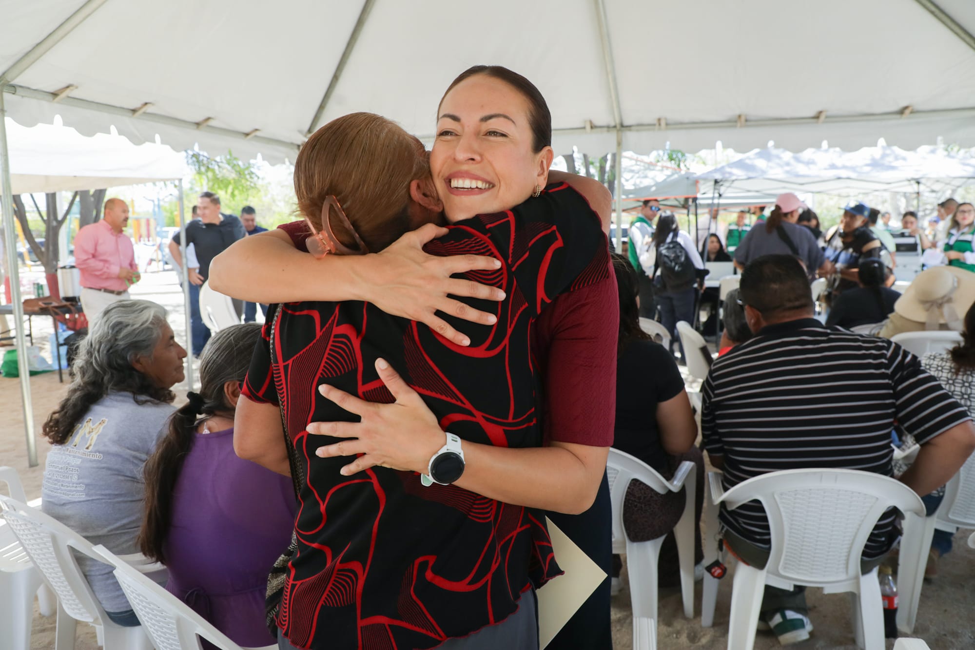 Anuncia Milena Quiroga acción histórica en colonia Lagunitas, más de 100 personas recibirán agua por la red