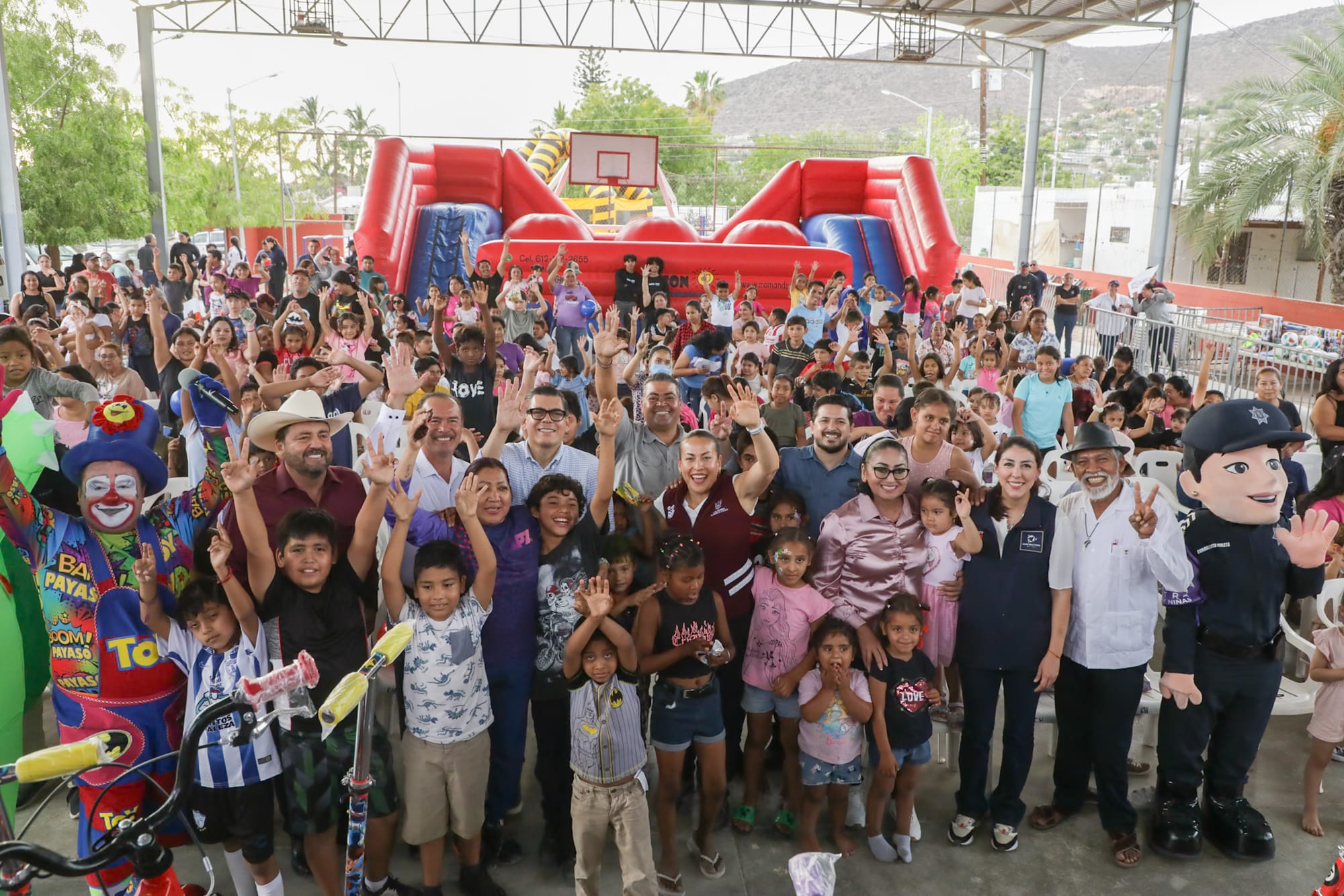 Impulsa Milena Quiroga el bienestar de la niñez en la colonia Lázaro Cárdenas