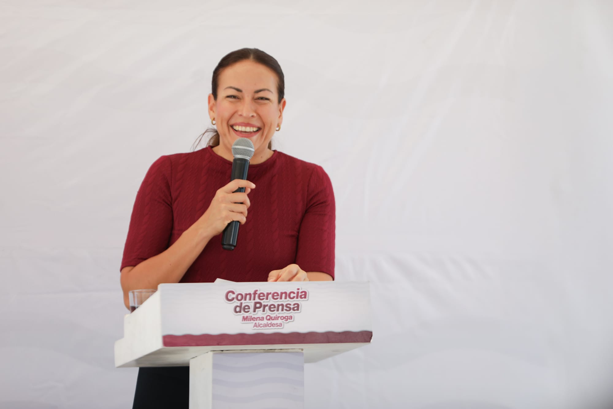 Con diálogo, respeto y soluciones, reafirma Milena Quiroga respaldo a comerciantes y orden en la vía pública