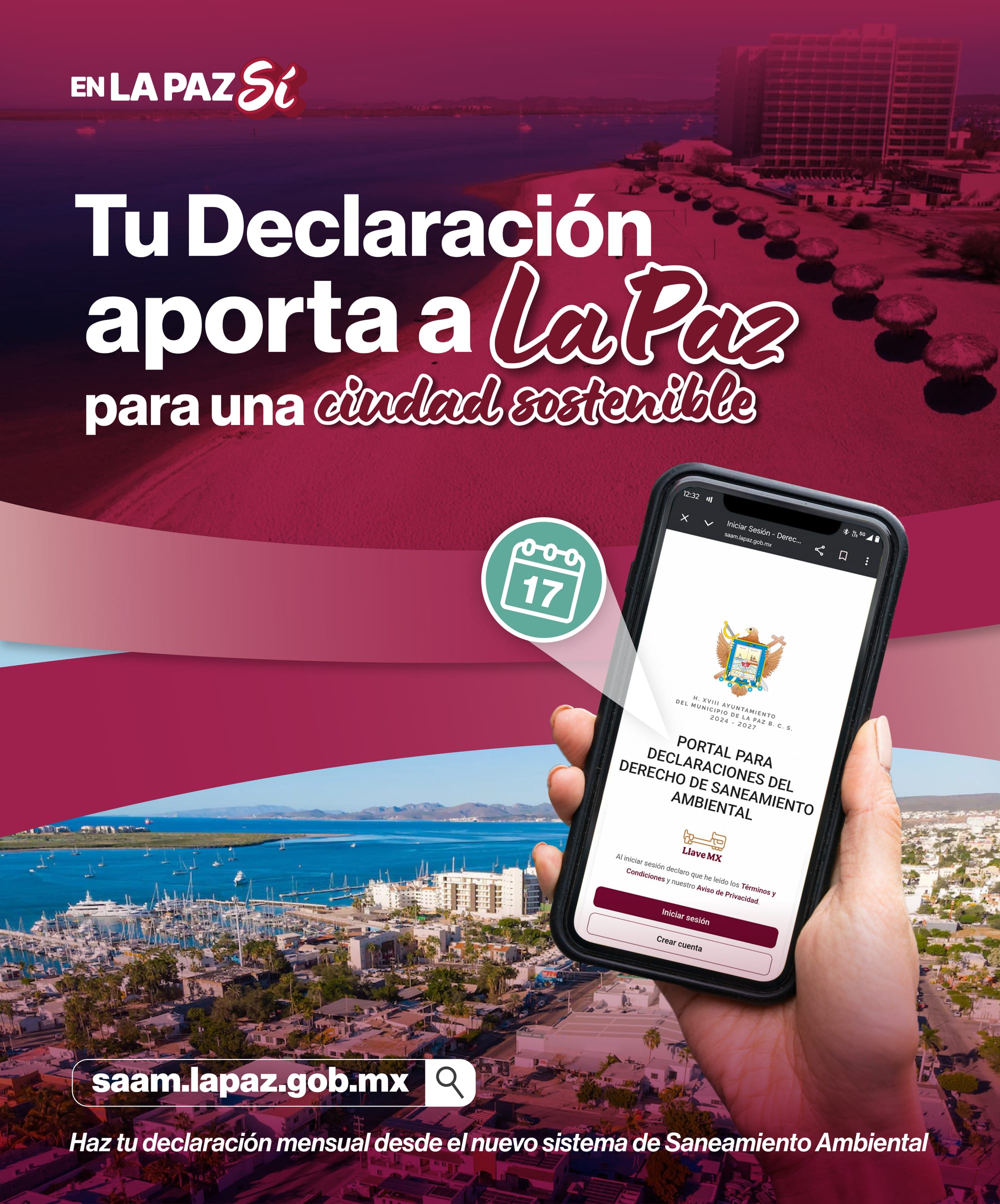 Ayuntamiento de La Paz promueve el desarrollo de una ciudad sostenible