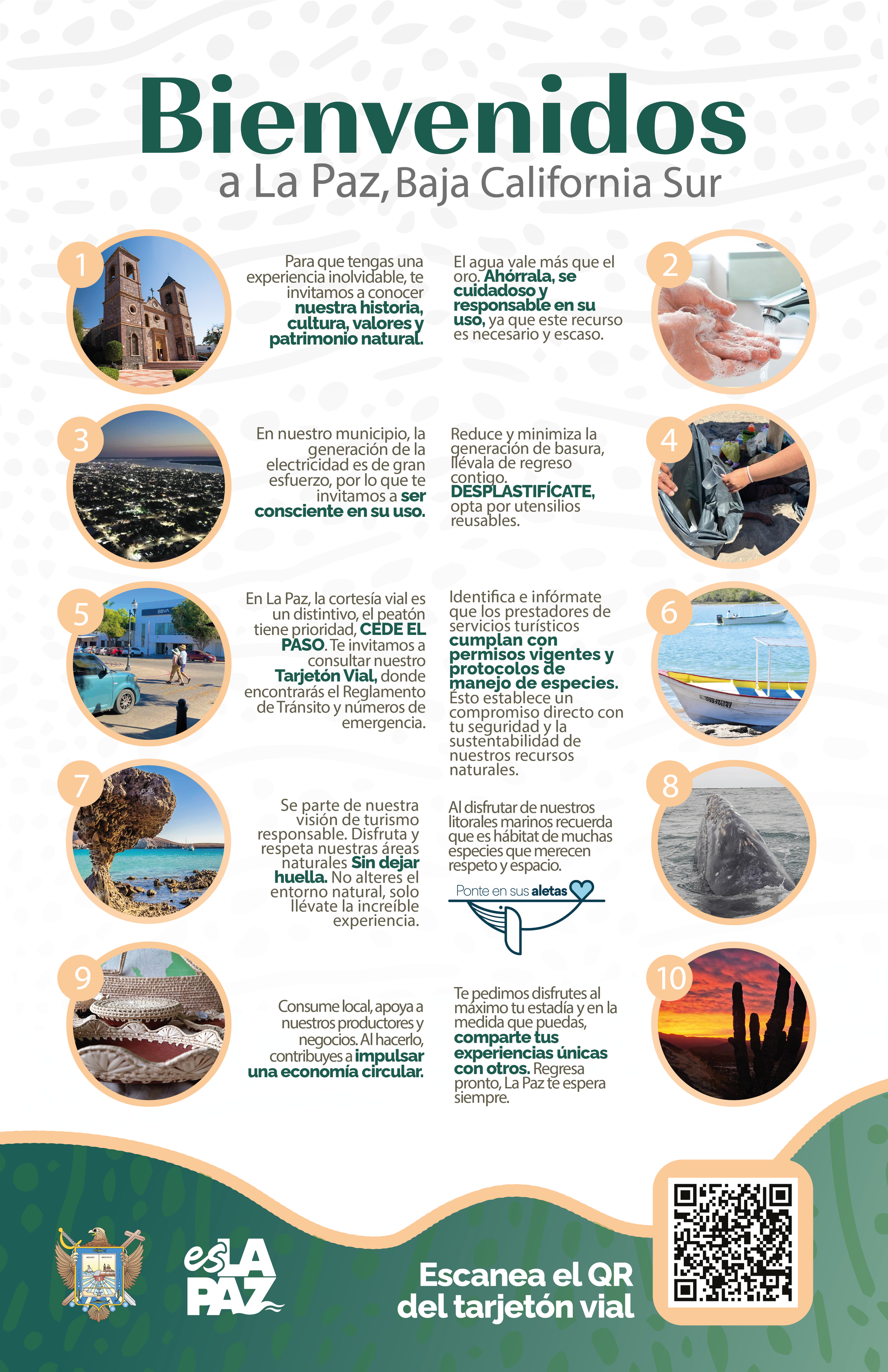 La Paz está de moda, pero también se cuida con el Decálogo del Buen Turista