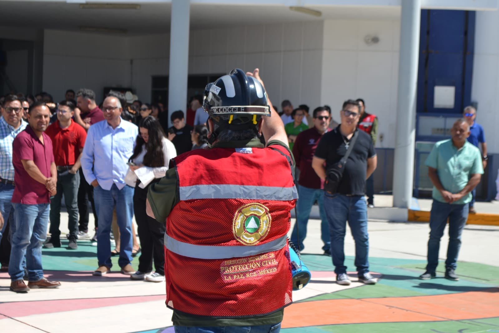 Ayuntamiento de La Paz participa en el primer Simulacro Nacional 2026