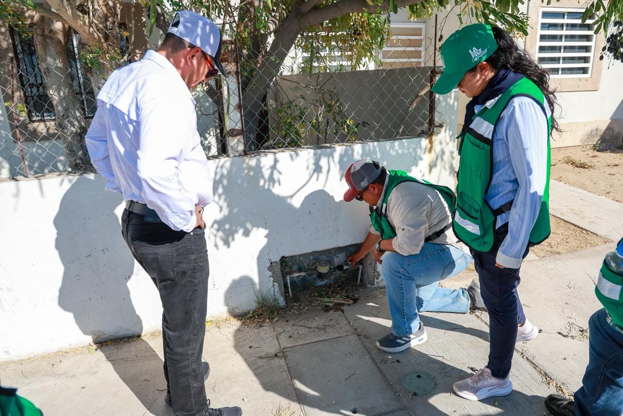 En Valle del Mezquite sí llega el agua; OOMSAPAS detecta irregularidades que afectan la presión