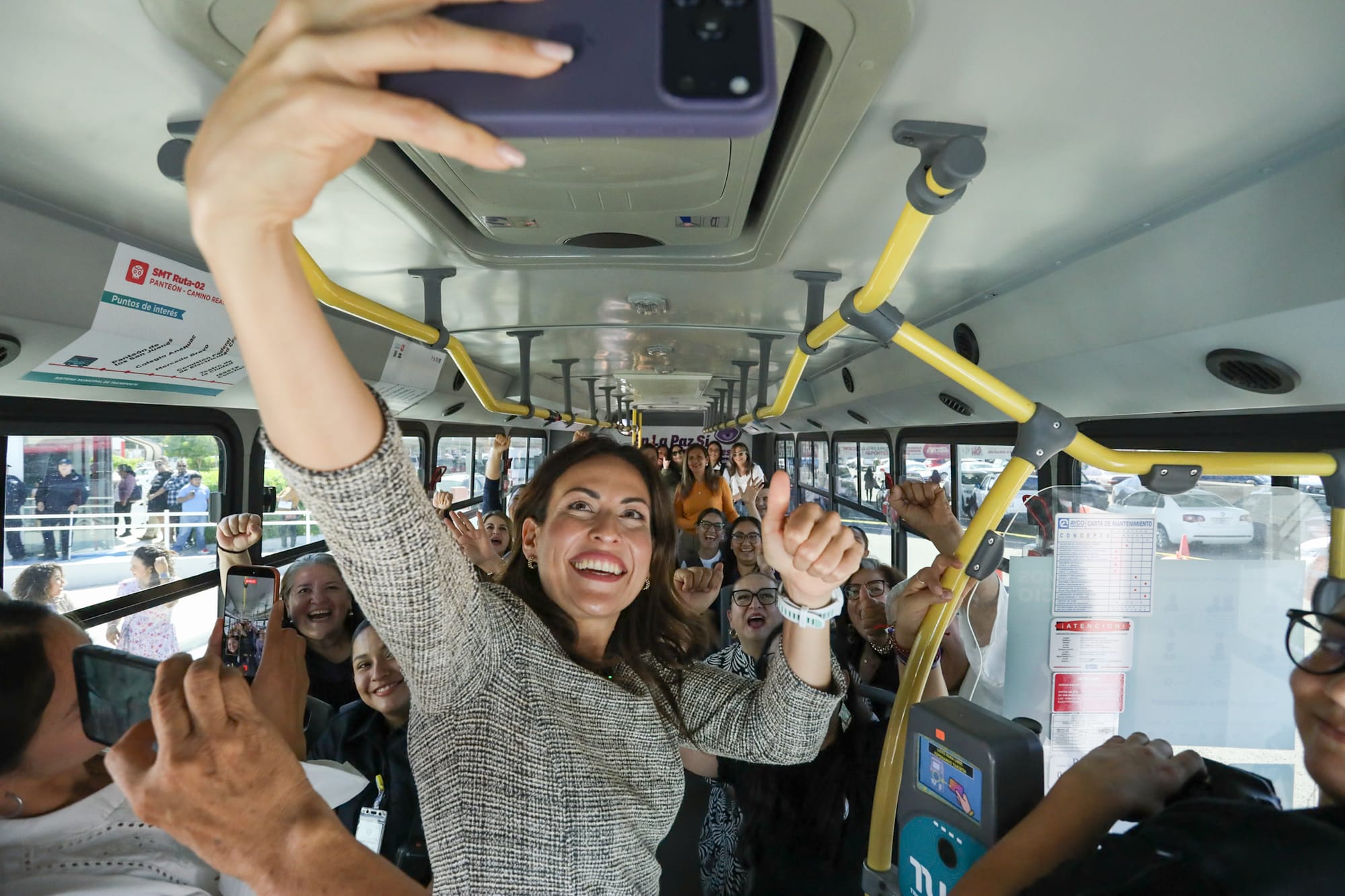 Tiburón Urbano es un referente de modernización y movilidad en BCS: Milena Quiroga