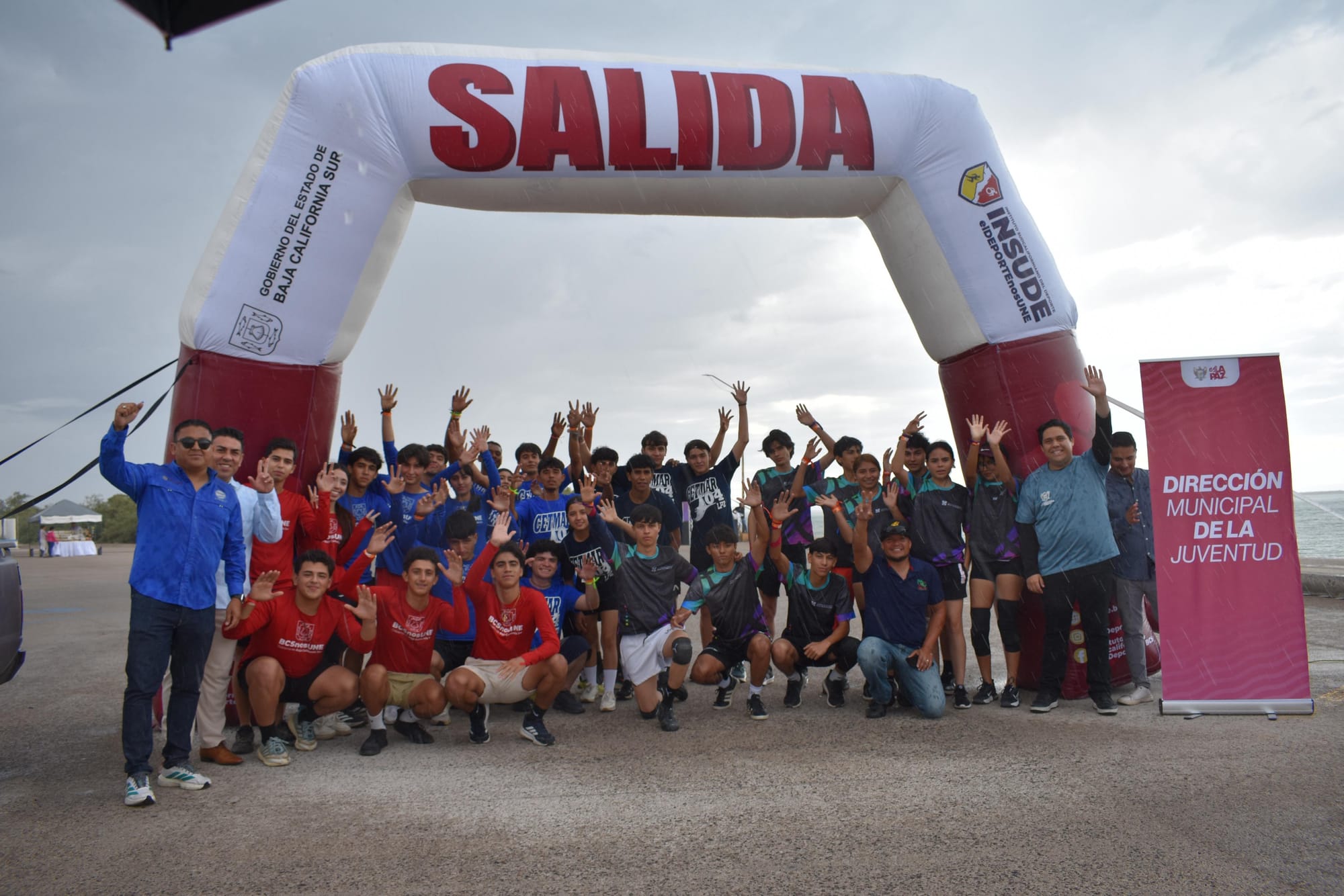 Celebra Ayuntamiento de La Paz a los estudiantes con actividad física