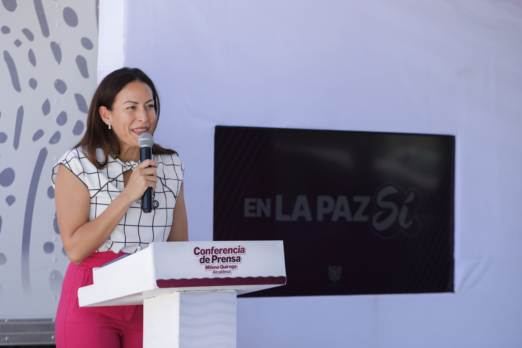 Los retos en La Paz se atienden con resultados, no con desinformación: Milena Quiroga