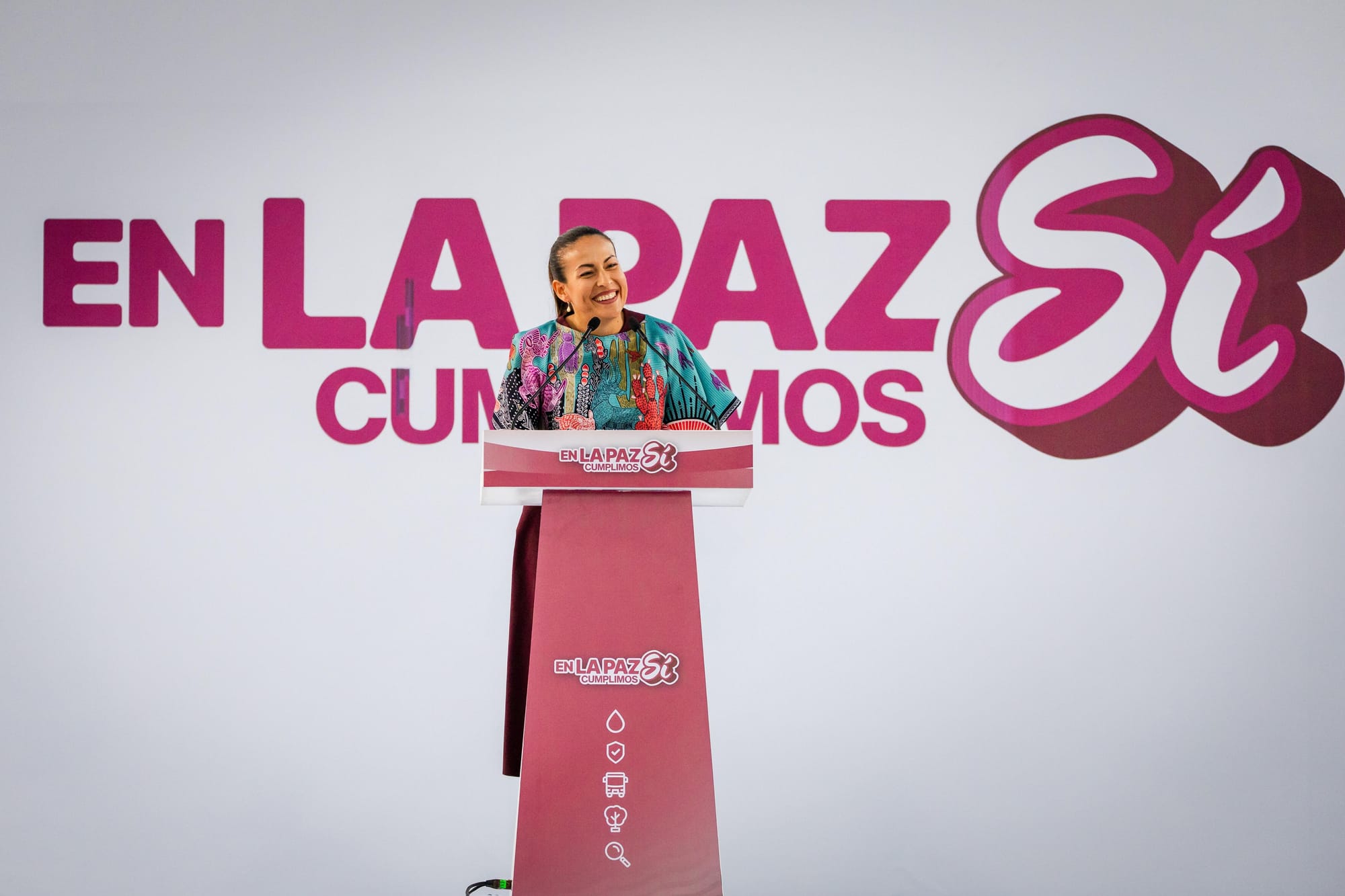 Milena Quiroga cierra con resultados etapa al frente de La Paz: “Gobernar es cumplir”