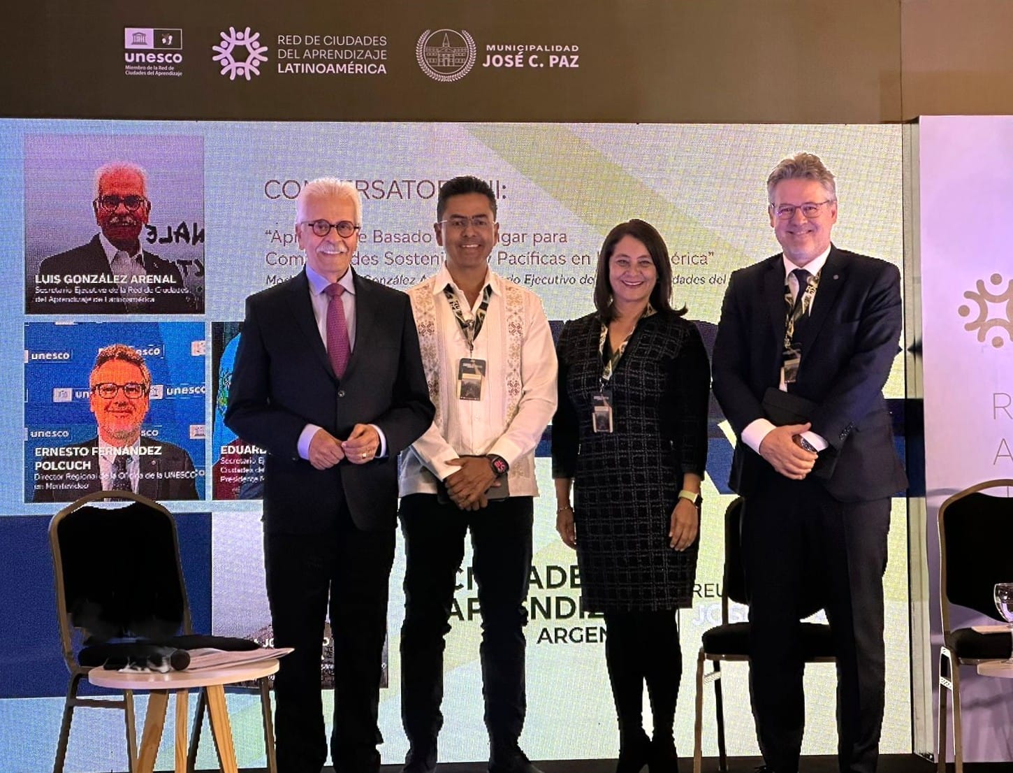 La Paz estuvo presente en el Encuentro Anual de Ciudades del Aprendizaje de la UNESCO en Argentina