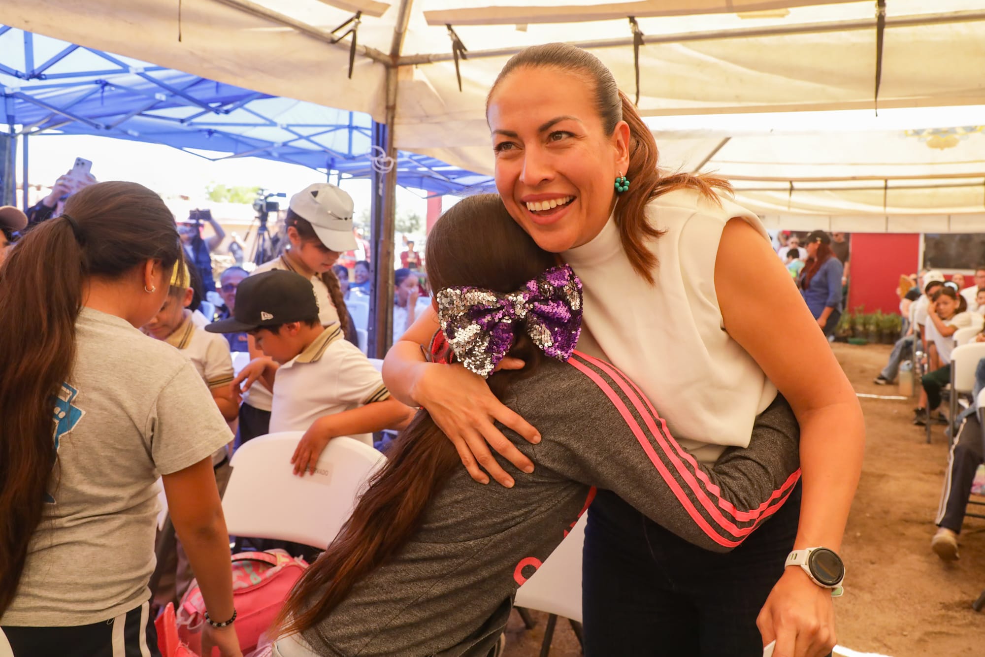 Milena Quiroga promueve el cuidado ambiental entre la niñez paceña con “Aula Viva”