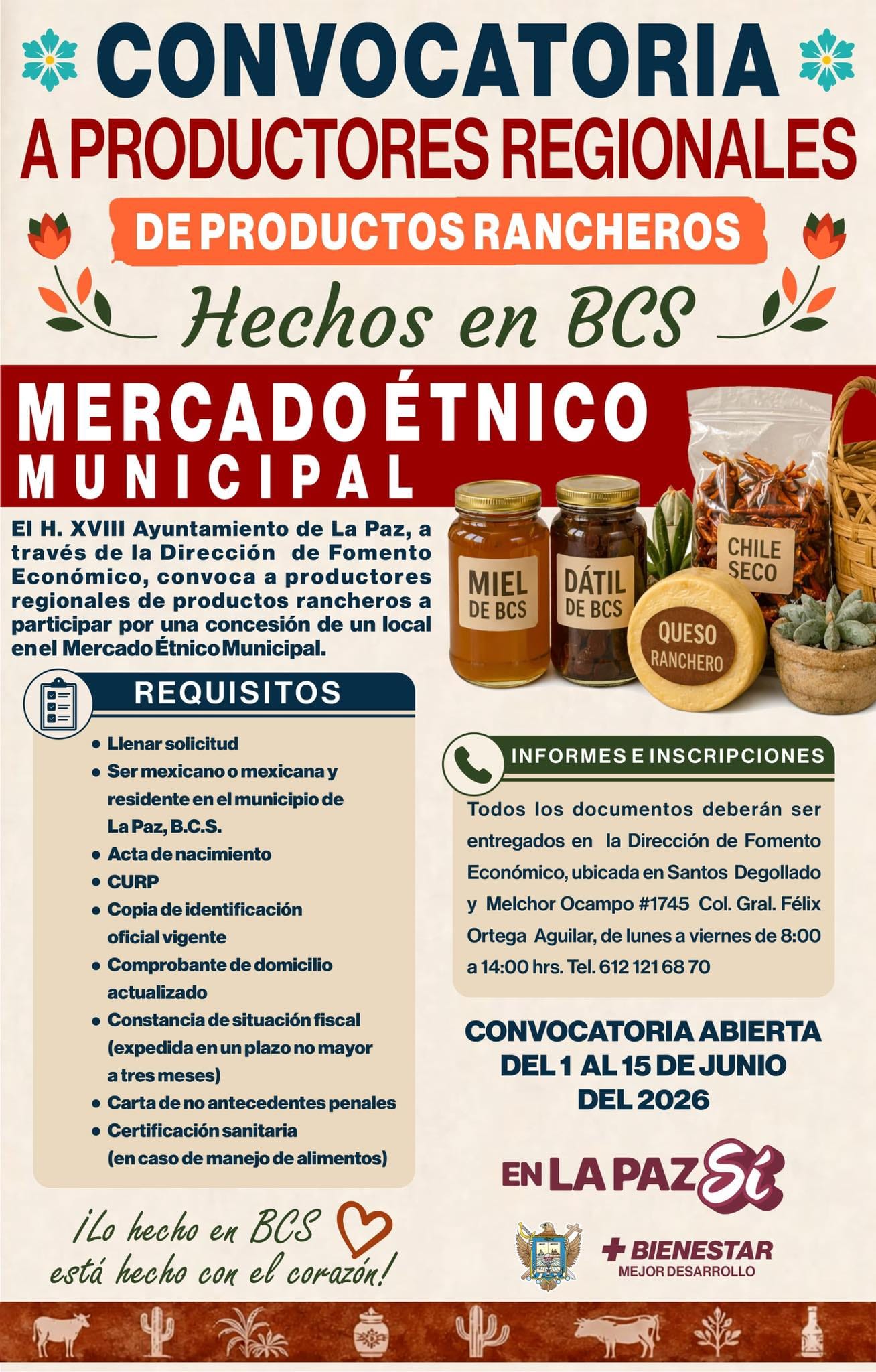 Con respaldo del Gobierno Municipal, productores locales tendrán espacio en el Mercado Étnico