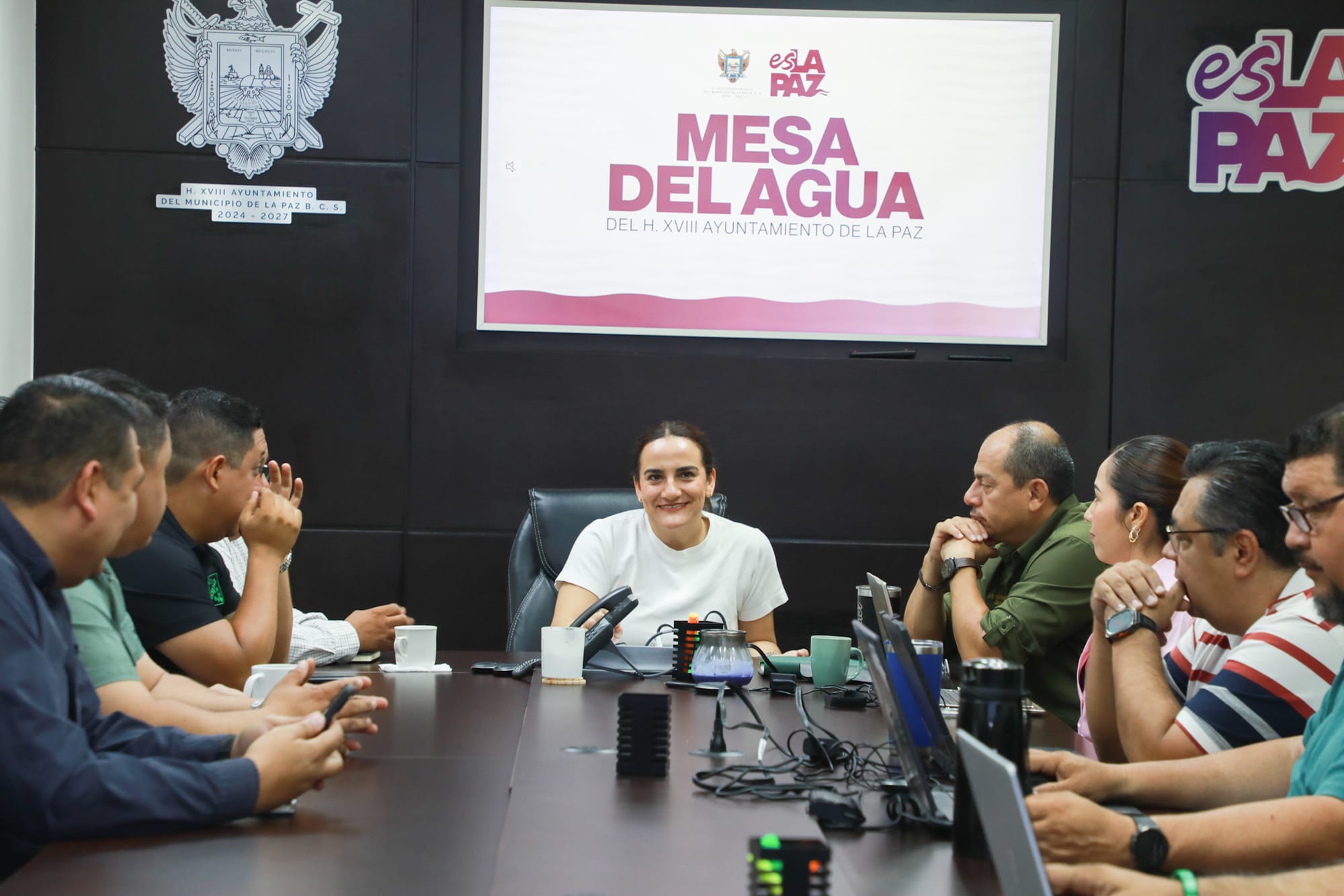 Refuerza Ayuntamiento de La Paz atención directa a reportes ciudadanos sobre servicio de agua