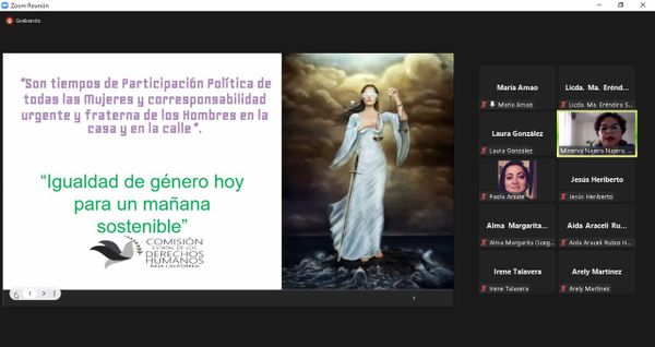 Positivo el inicio del Seminario
Virtual “Gobierno de Mujeres”