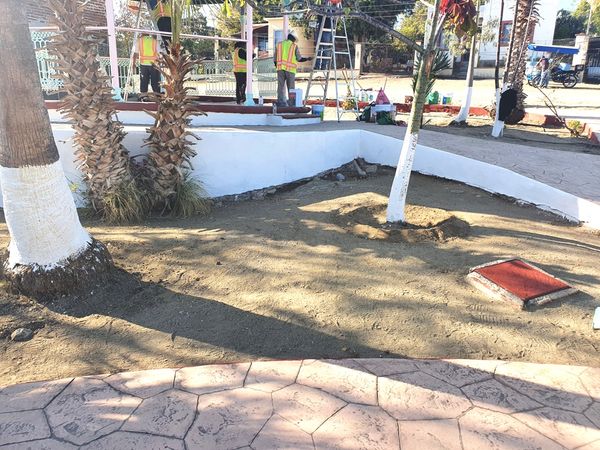 Mejora Servicios Públicos imagen de los espacios en Todos Santos